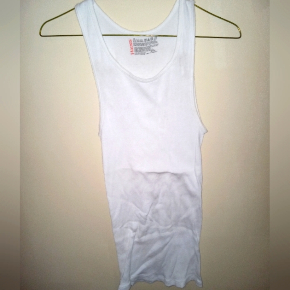 White tank top